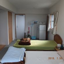 部屋は広い感じ