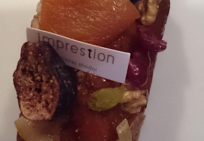 見た目もきれいなパウンドケーキ