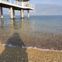 ホテルのビーチ