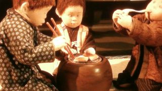 人形に味わいがあります。