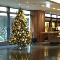 落ち着いた雰囲気のロビー