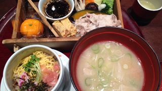 美味しくてヘルシーな黒豚と鹿児島料理