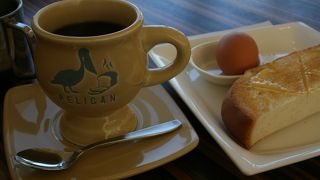 ペリカンのコーヒーカップでした。