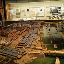 江戸時代の日本橋界隈のジオラマ。細かいなぁ。