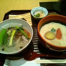 白味噌煮麺のセット