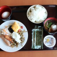 雑煮ありバイキングの朝食