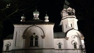 ライトアップが綺麗です