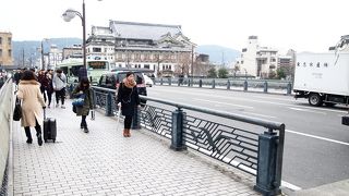 四条河原町から八坂神社へ