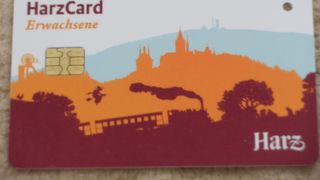 ゴスラーをはじめとしてハルツ地方で重宝するハルツカードを購入できます。