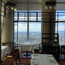 ５１階から名古屋市内を一望