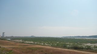 乾季のメコン川