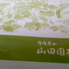 平等院参道にあります