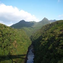 民宿から１５分　松降大橋からの眺望