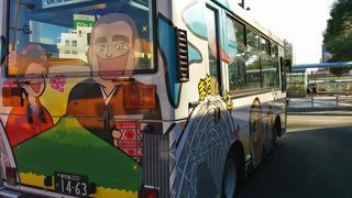～観光スポット巡りに便利なバス～★☆バスの絵柄が可愛いなぁ☆★