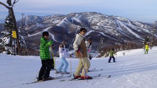 中級者向けのコースが多くあり規模も大きく楽しめます