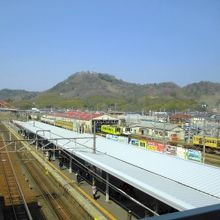 JR彦根駅から佐和山