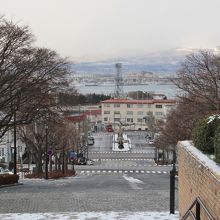 元町公園の下には基坂