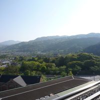 ツインルームのバルコニーからの眺め