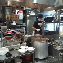 厨房の様子