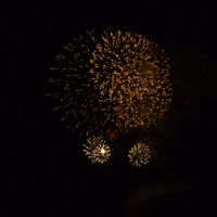 対岸にあるスペイン村・パルケエスパーニャの花火が観れます