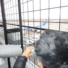 飛行機あまり飛んでないです。貴重なショット!!