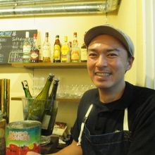 フレンドリーな店長さん