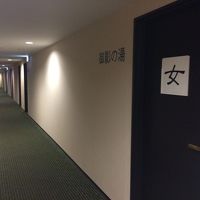 どこか違和感のある浴場入口（笑）