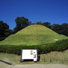 復元された外観。