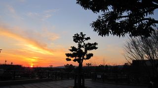 隠れ夕日スポット