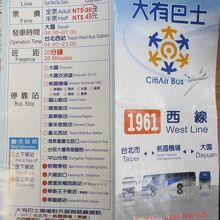 窓口でもらった案内パンフ