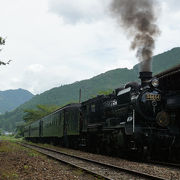 SL人吉でちょっとだけ停車します！