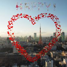 東京タワー発見