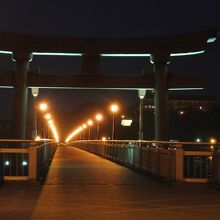 竹島から見た竹島橋