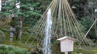 兼六園にある日本最古の噴水