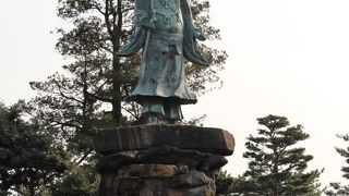 兼六園の日本武尊の像