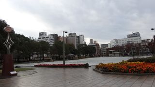 市内中心の公園