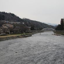 浅野川大橋からの眺望