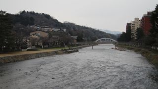 金沢市内を流れる川