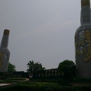 金門で有名な高粱酒などの工場です