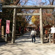 眞田神社の鳥居