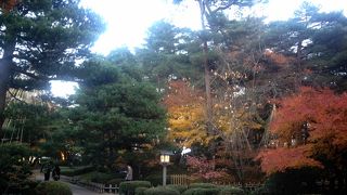 紅葉の兼六園