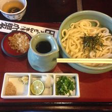 薬味が楽しいです