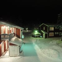 ホテルに隣接するコテージ村