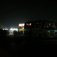 停電になっても自家発電で営業していました