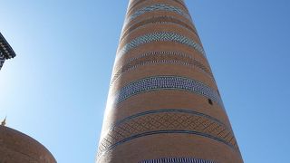 ミナレットの階段は、まっくらです。