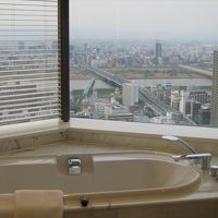 バスルームからの景色も最高です。