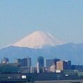 富士山とスカイツリーが見えました、感動です。