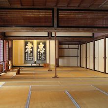 大広間　公式の会議等に使用された