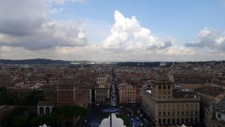 ローマ市街を一望