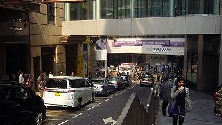 セントラルの繁華街